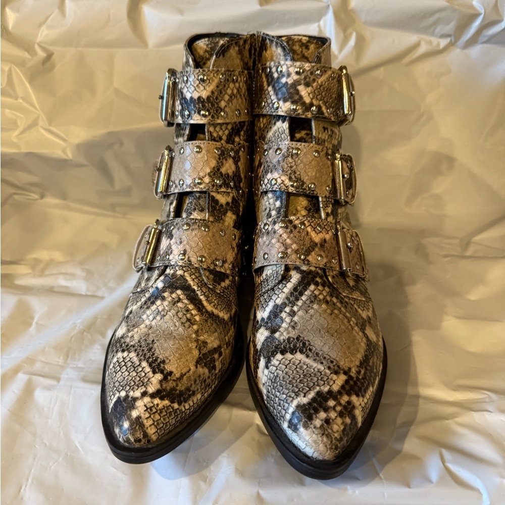 Steven By Steve Madden Harmon, Snake Pattern Trip… - image 2